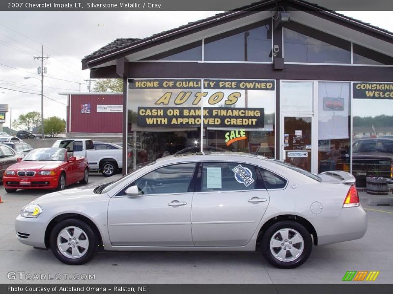 Silverstone Metallic / Gray 2007 Chevrolet Impala LT