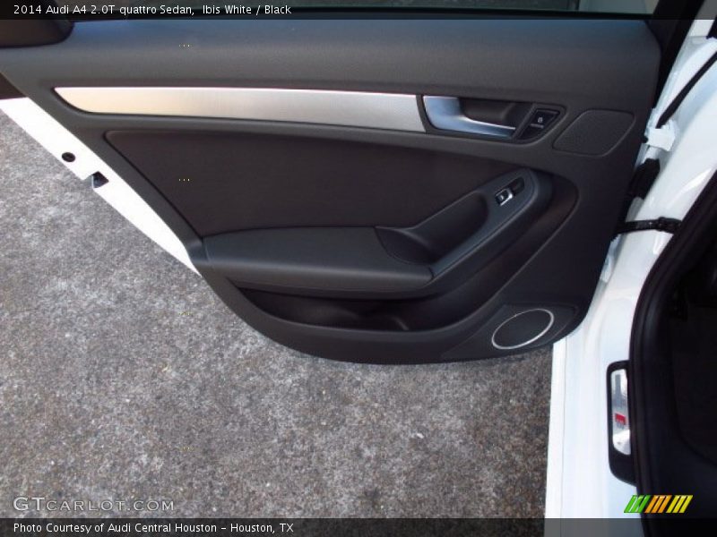 Ibis White / Black 2014 Audi A4 2.0T quattro Sedan