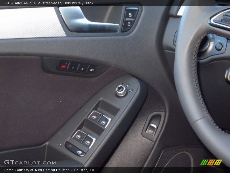 Ibis White / Black 2014 Audi A4 2.0T quattro Sedan