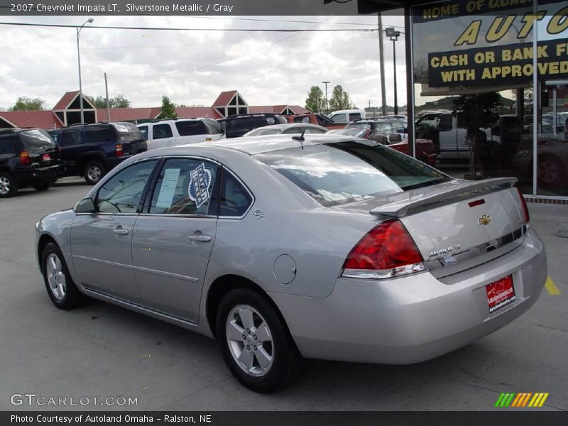 Silverstone Metallic / Gray 2007 Chevrolet Impala LT