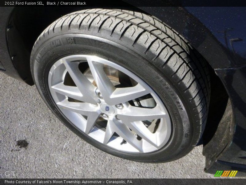 Black / Charcoal Black 2012 Ford Fusion SEL