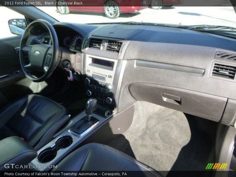 Black / Charcoal Black 2012 Ford Fusion SEL