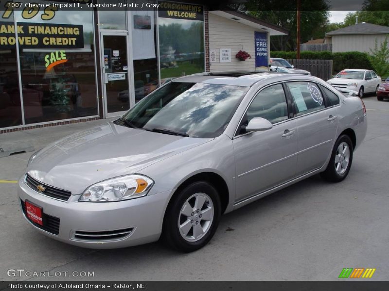 Silverstone Metallic / Gray 2007 Chevrolet Impala LT