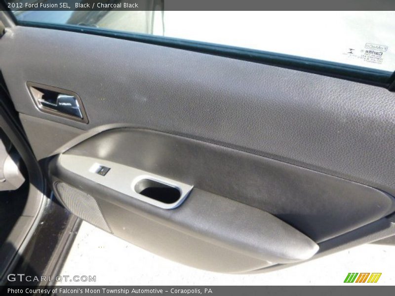 Black / Charcoal Black 2012 Ford Fusion SEL