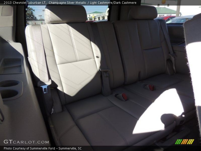 Champagne Silver Metallic / Light Cashmere/Dark Cashmere 2013 Chevrolet Suburban LT