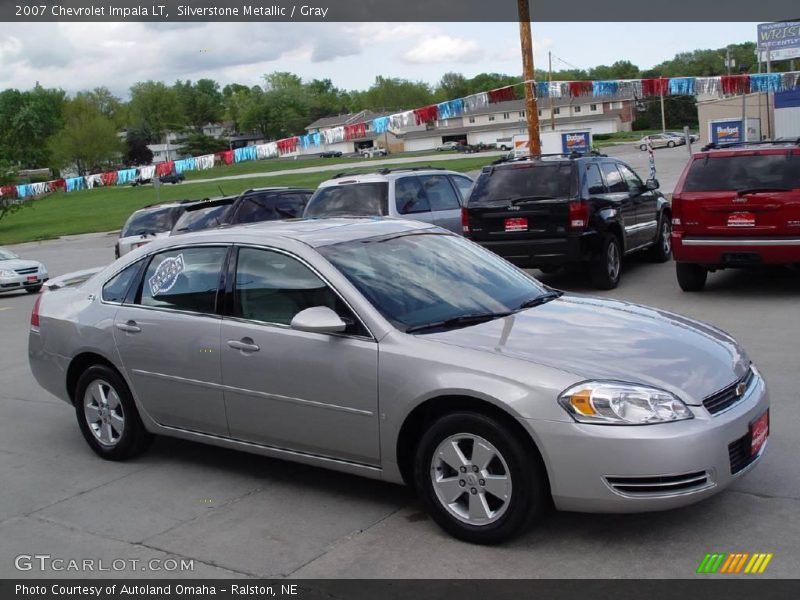 Silverstone Metallic / Gray 2007 Chevrolet Impala LT