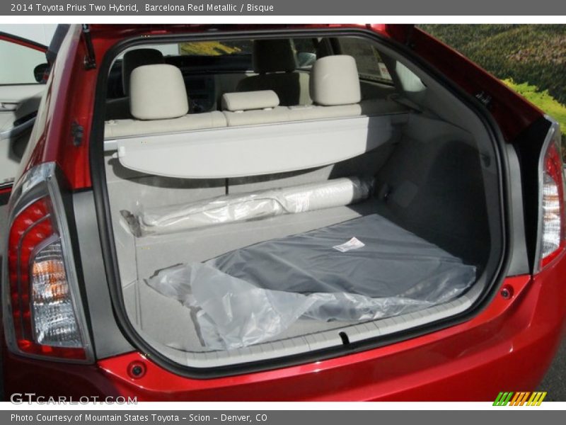 Barcelona Red Metallic / Bisque 2014 Toyota Prius Two Hybrid