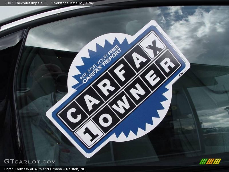 Silverstone Metallic / Gray 2007 Chevrolet Impala LT
