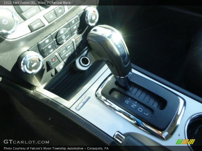 Black / Charcoal Black 2012 Ford Fusion SEL