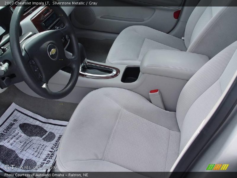 Silverstone Metallic / Gray 2007 Chevrolet Impala LT