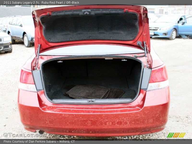 Ruby Red Pearl / Off-Black 2011 Subaru Legacy 2.5i