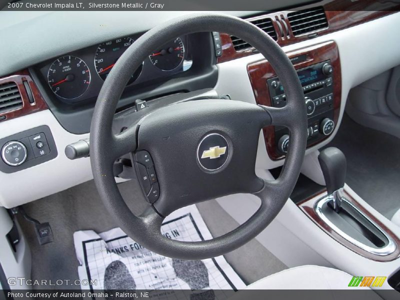 Silverstone Metallic / Gray 2007 Chevrolet Impala LT
