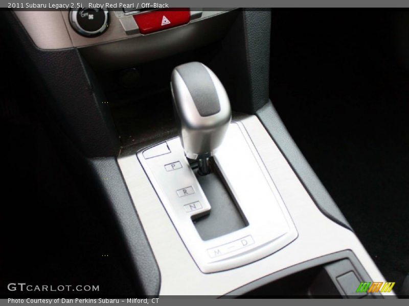 Ruby Red Pearl / Off-Black 2011 Subaru Legacy 2.5i