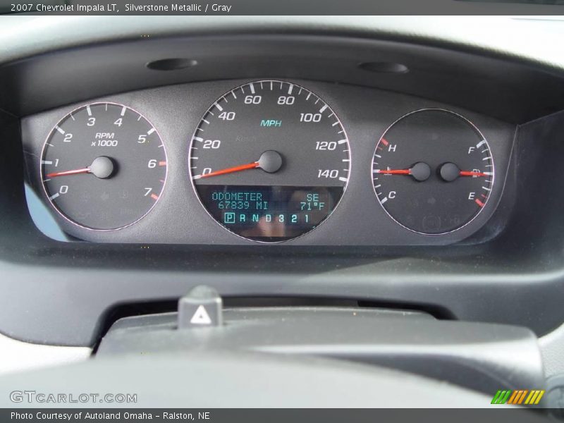 Silverstone Metallic / Gray 2007 Chevrolet Impala LT