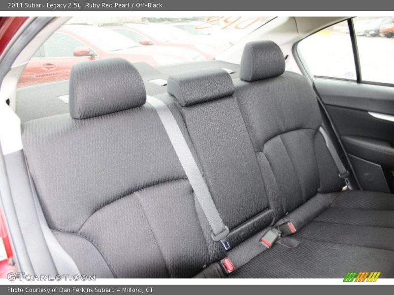 Ruby Red Pearl / Off-Black 2011 Subaru Legacy 2.5i