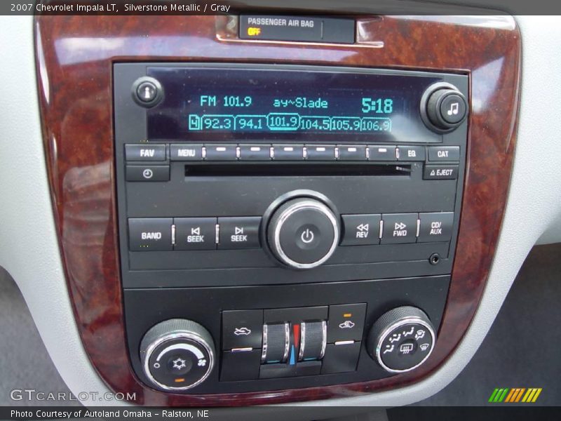 Silverstone Metallic / Gray 2007 Chevrolet Impala LT
