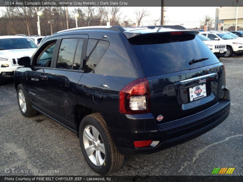 Mineral Gray Metallic / Dark Slate Gray 2014 Jeep Compass Latitude