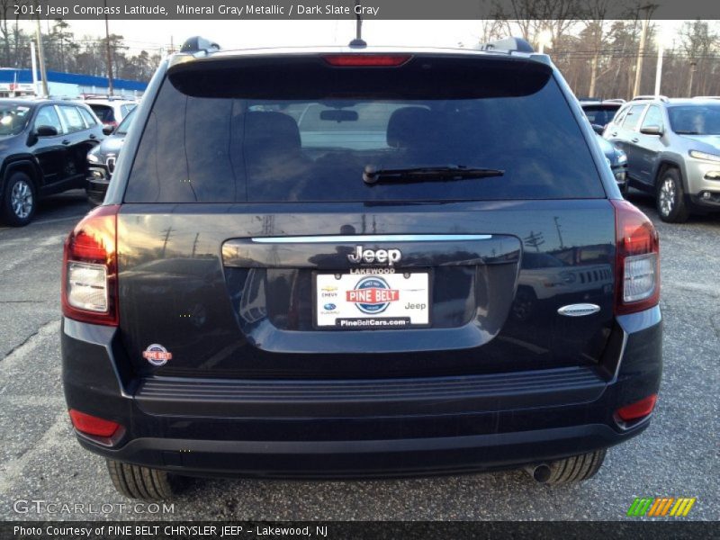 Mineral Gray Metallic / Dark Slate Gray 2014 Jeep Compass Latitude