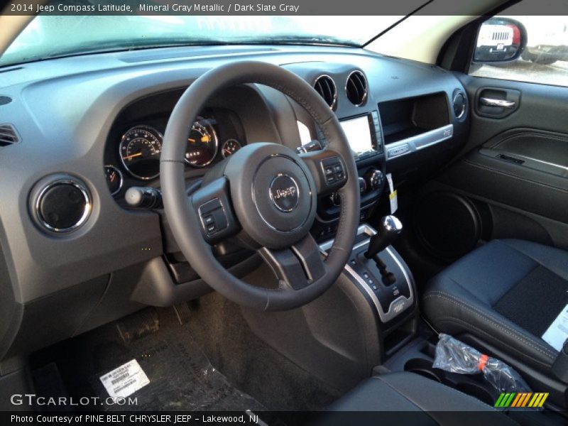 Mineral Gray Metallic / Dark Slate Gray 2014 Jeep Compass Latitude