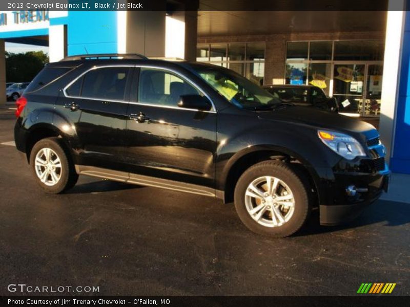 Black / Jet Black 2013 Chevrolet Equinox LT