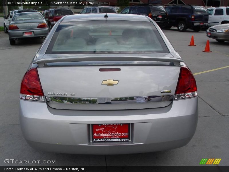 Silverstone Metallic / Gray 2007 Chevrolet Impala LT