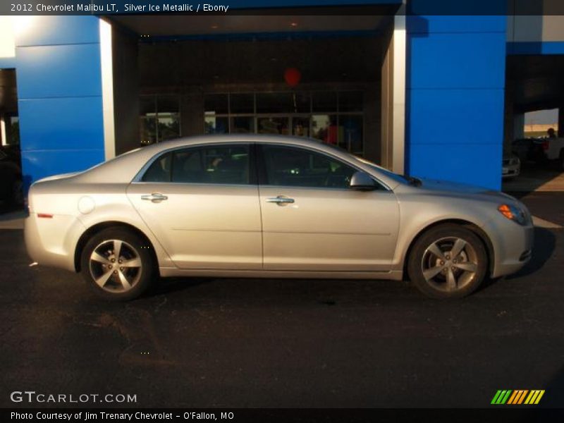 Silver Ice Metallic / Ebony 2012 Chevrolet Malibu LT