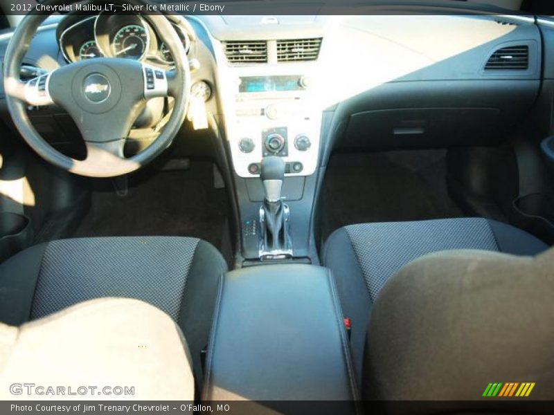 Silver Ice Metallic / Ebony 2012 Chevrolet Malibu LT