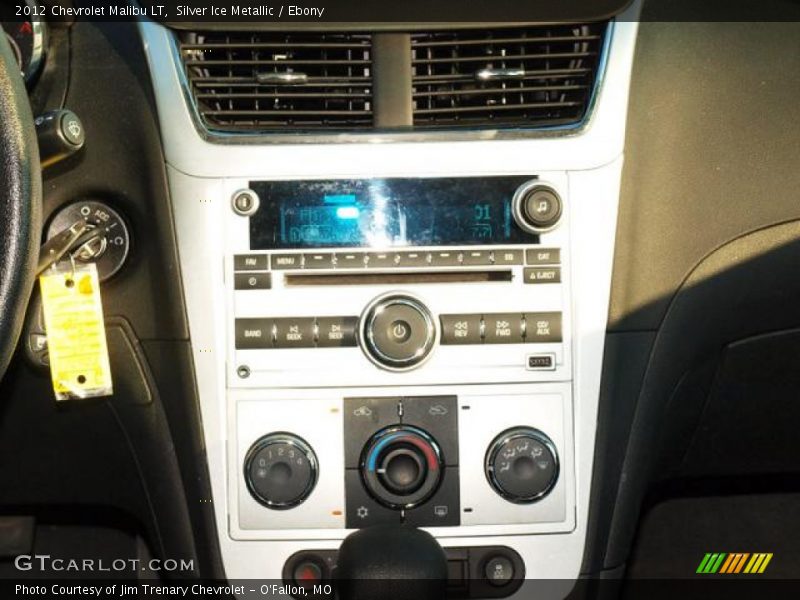 Silver Ice Metallic / Ebony 2012 Chevrolet Malibu LT
