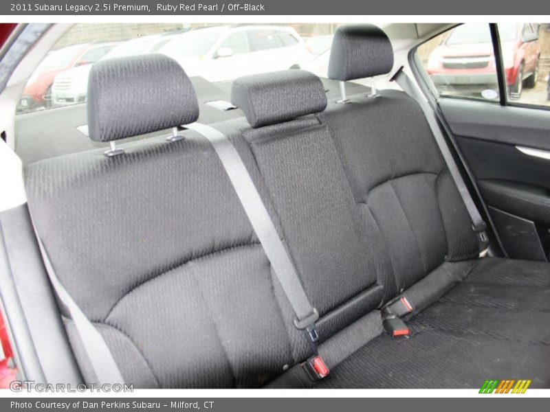 Ruby Red Pearl / Off-Black 2011 Subaru Legacy 2.5i Premium