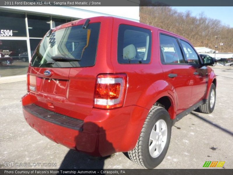 Sangria Red Metallic / Stone 2011 Ford Escape XLS 4x4