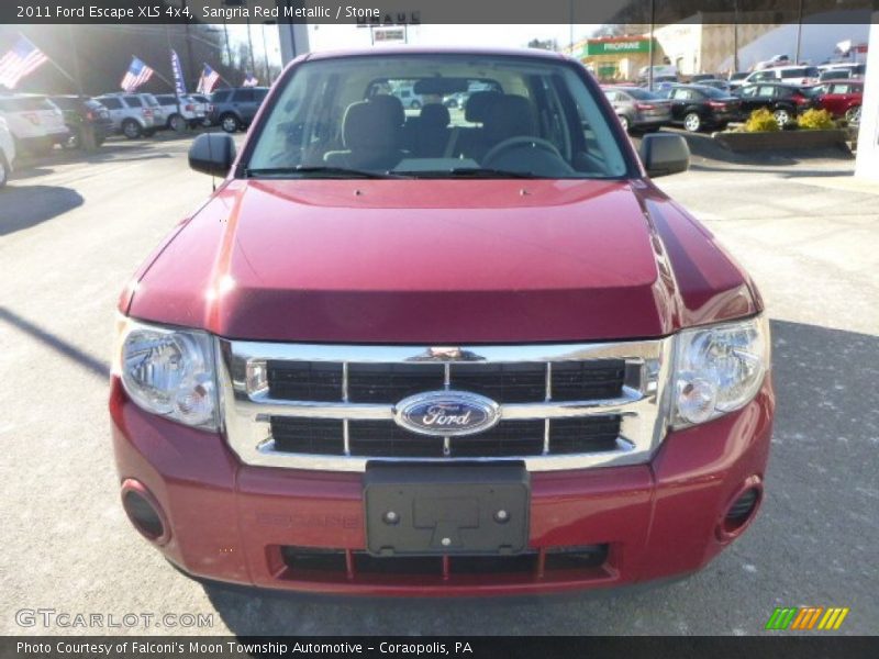Sangria Red Metallic / Stone 2011 Ford Escape XLS 4x4