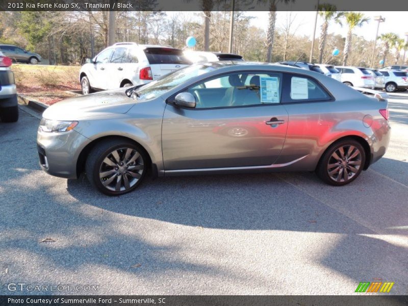 Titanium / Black 2012 Kia Forte Koup SX