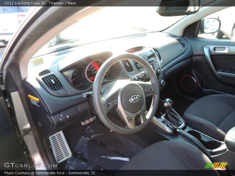 Titanium / Black 2012 Kia Forte Koup SX