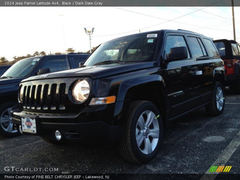 Black / Dark Slate Gray 2014 Jeep Patriot Latitude 4x4
