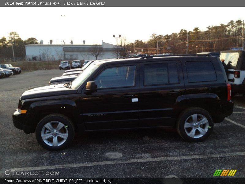 Black / Dark Slate Gray 2014 Jeep Patriot Latitude 4x4