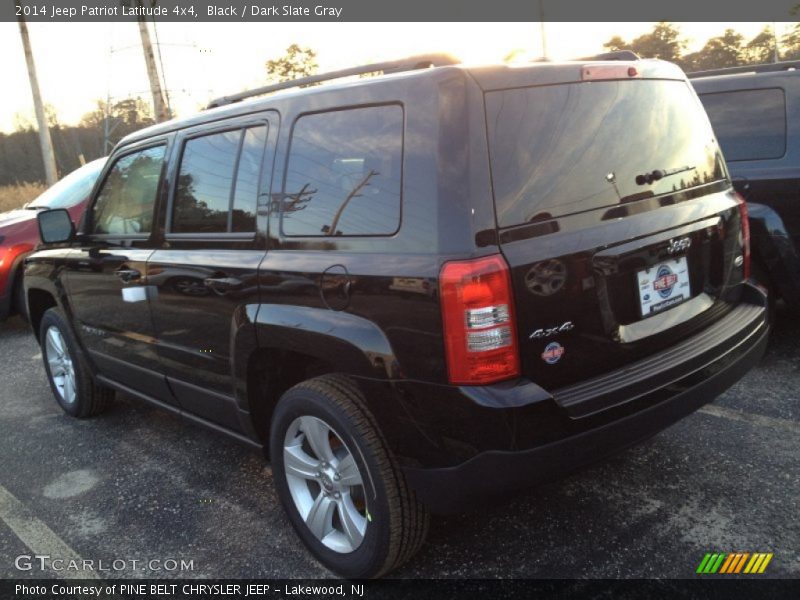Black / Dark Slate Gray 2014 Jeep Patriot Latitude 4x4