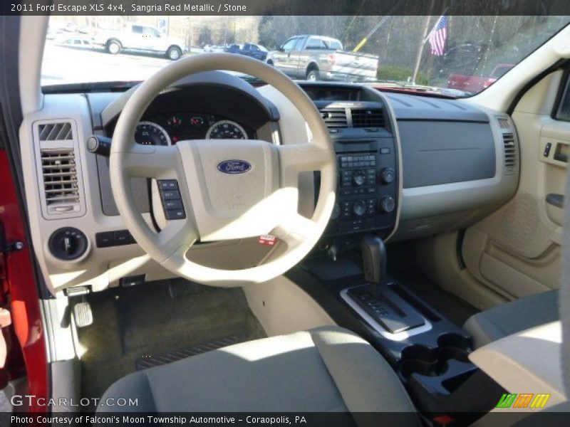 Sangria Red Metallic / Stone 2011 Ford Escape XLS 4x4