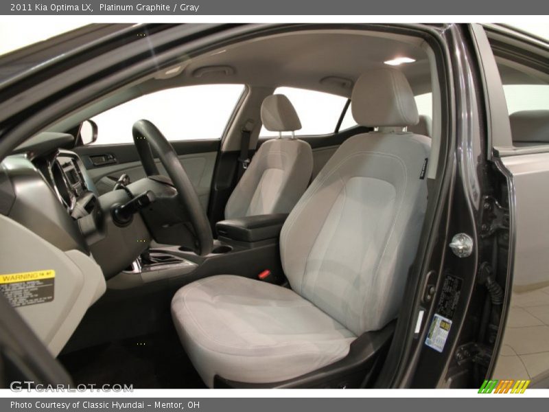 Platinum Graphite / Gray 2011 Kia Optima LX