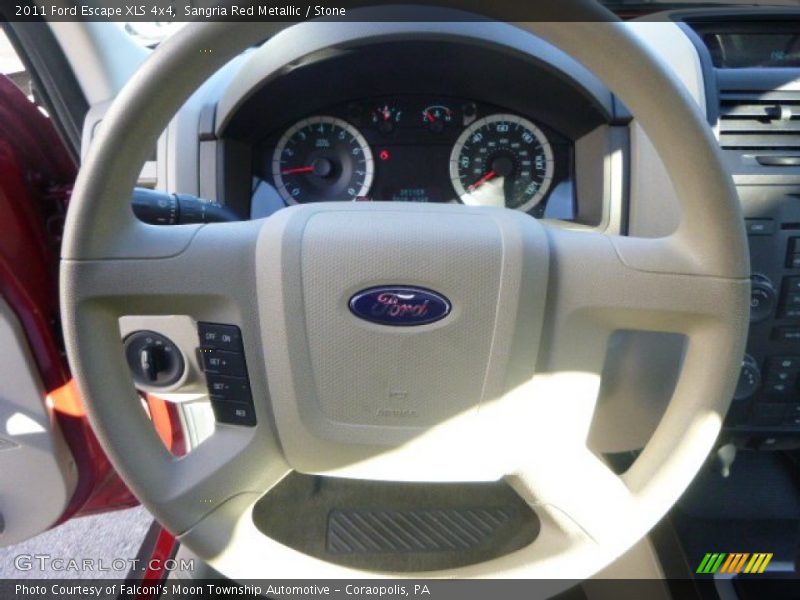 Sangria Red Metallic / Stone 2011 Ford Escape XLS 4x4