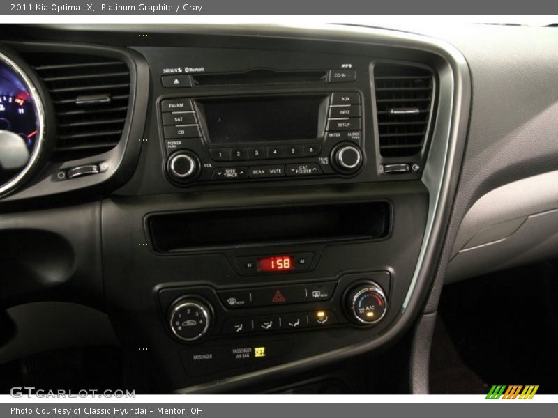 Platinum Graphite / Gray 2011 Kia Optima LX