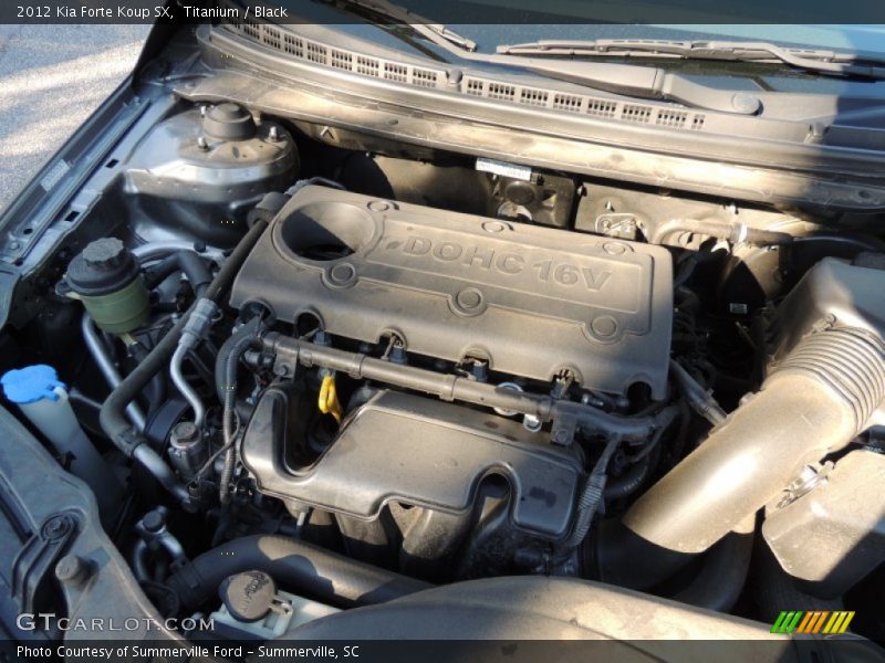 Titanium / Black 2012 Kia Forte Koup SX