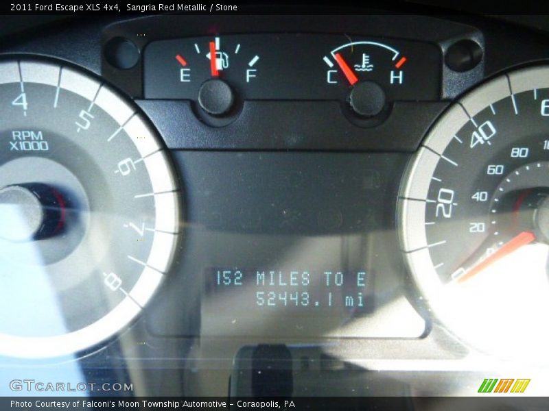 Sangria Red Metallic / Stone 2011 Ford Escape XLS 4x4