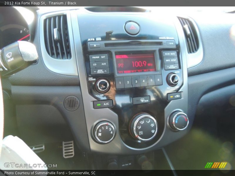 Titanium / Black 2012 Kia Forte Koup SX