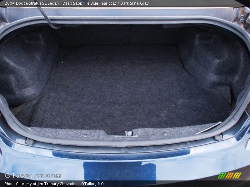 Deep Sapphire Blue Pearlcoat / Dark Slate Gray 2004 Dodge Stratus SE Sedan