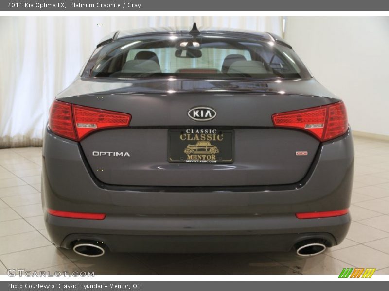 Platinum Graphite / Gray 2011 Kia Optima LX