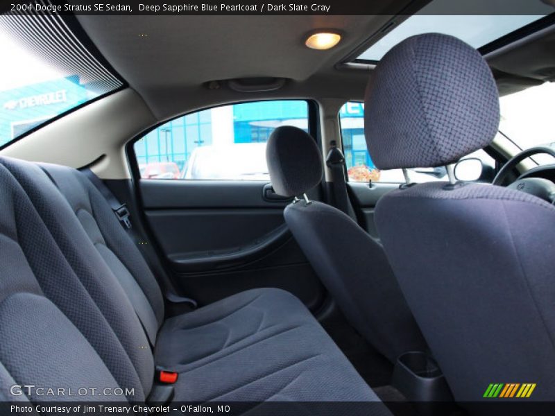 Deep Sapphire Blue Pearlcoat / Dark Slate Gray 2004 Dodge Stratus SE Sedan