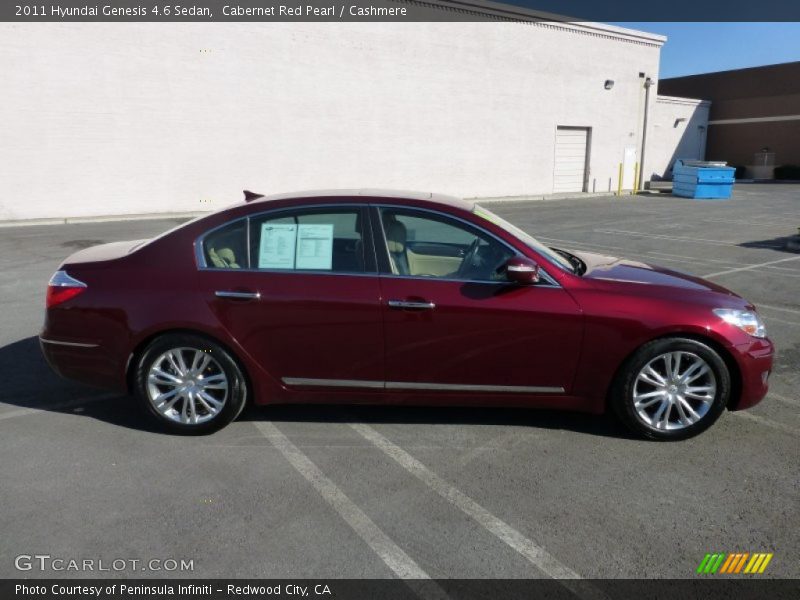 Cabernet Red Pearl / Cashmere 2011 Hyundai Genesis 4.6 Sedan