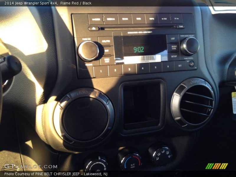 Flame Red / Black 2014 Jeep Wrangler Sport 4x4