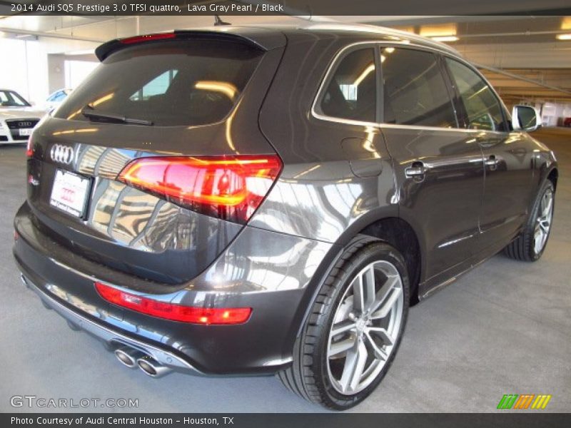 Lava Gray Pearl / Black 2014 Audi SQ5 Prestige 3.0 TFSI quattro