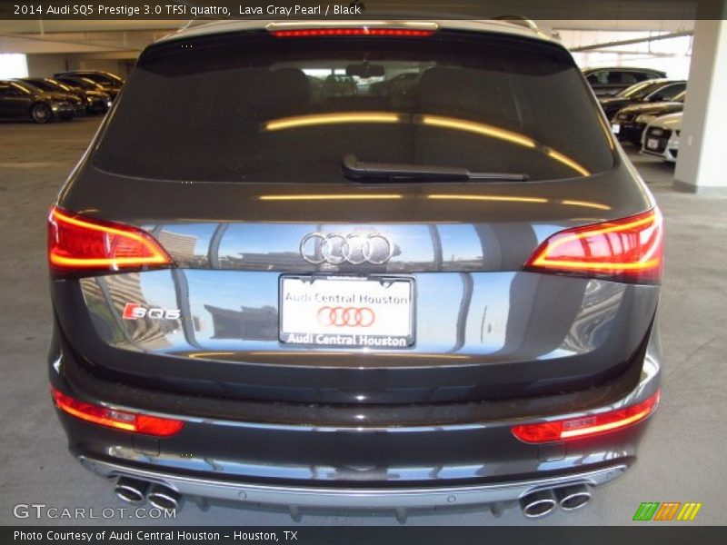 Lava Gray Pearl / Black 2014 Audi SQ5 Prestige 3.0 TFSI quattro